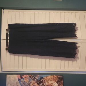 Isaac Mizrahi Blue Lacey Pants